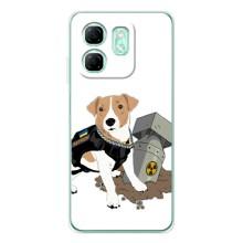 Чохол з принтом Песика Патрон для Infinix Smart 9 – Пес Патрон з ракетою