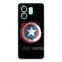 Чехол с Щитом Капитана Америки на Infinix Smart 9 – Щит Капитана