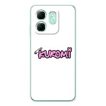 Чехол с персонажем Куроми на Infinix Smart 9 – Лого Куроми