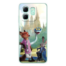 Чохол Зоотрополіс на Infinix Smart 9 – Нік Джуді і змія