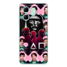 Чохол Гра в кальмара для Infinix Smart 9 – Персонажі гри кальмара