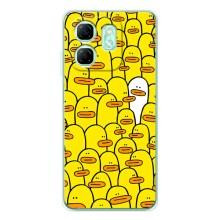 Силиконовый бампер с картинкой животных для Infinix Smart 9 (Особенный)