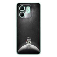 Силіконовый Чохол з принтом "Космонавти" на Infinix Smart 9 – Космонавт романтик