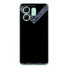 Силиконовый Чехол на Infinix Smart 9 – Воротник вышиванки