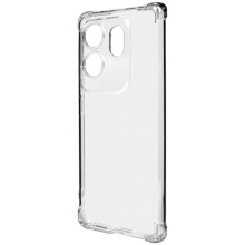 TPU чохол GETMAN Ease logo посилені кути Full Camera для Infinix Zero 30 4G – Прозорий