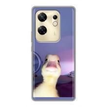 Бампер с принтом Мемы для Infinix Zero 30 – Утка