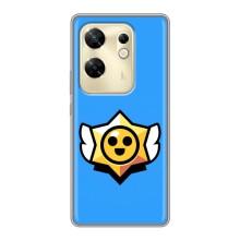 Бампер (ТПУ) з принтом Brawl Stars на Інфінікс Зеро 30 – Значок