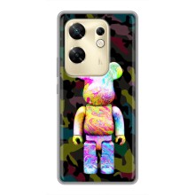 Чехлы для Infinix Zero 30 - Bearbrick Louis Vuitton (PREMIUMPrint) (Яркий Bearbrick)