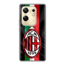 Чехлы для Infinix Zero 30 (VPrint) - Футбольные клубы (ФК Милан)