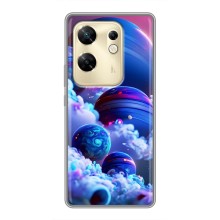 Чохли КОСМОС  на Infinix Zero 30 – Сині планети