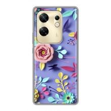 Чохли з квітами для Infinix Zero 30 (VPrint) (Дизайн квітів)
