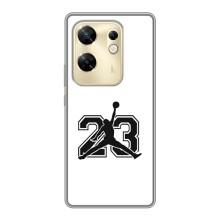 Чехлы для Infinix Zero 30 - с картинкой JORDAN (AlphaPrint) (Jordan 23)