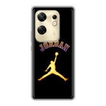 Чехлы для Infinix Zero 30 - с картинкой JORDAN (AlphaPrint) (Jordan Gold)
