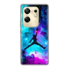 Чехлы для Infinix Zero 30 - с картинкой JORDAN (AlphaPrint) (Яркий Джордан)
