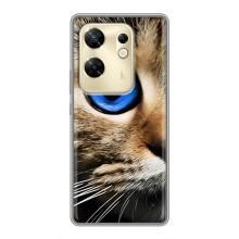 Чехлы с Котиками для Infinix Zero 30 (VPrint) (Глаз кота)