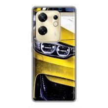 Чехлы с Машинами на Инфиникс ЗЕРО 30 (VPrint) (Желтая машина)