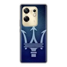 Чехлы с тематикой "Крутые машины" на Infinix Zero 30 – Лого Maserati