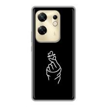 Чехлы (Знак сердечка) на Infinix Zero 30 – Знак Сердечка