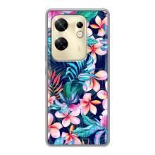Чохол для Інфінікс Зеро 30 - з принтом (Дизайнерські) (AlphaPrint) (Мальовничі квіти)