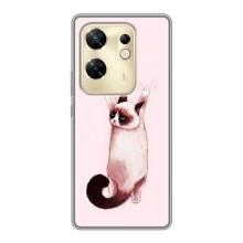 Чехол на Инфиникс ЗЕРО 30 с Котами (VPrint) (Котик падает)