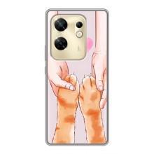 Чехол на Инфиникс ЗЕРО 30 с Котами (VPrint) (Любовь к котикам)