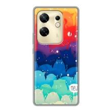 Чехол на Инфиникс ЗЕРО 30 с Котами (VPrint) (Mew)