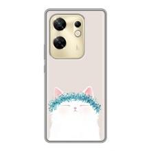 Чохол на тематику: Коти для Infinix Zero 30 (Білий котик)