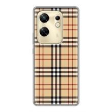 Чехол с Брендами одежды на Инфиникс ЗЕРО 30 – Burberry стиль