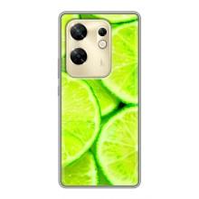 Чохол з зображенням смачної їжі для Infinix Zero 30 – Лайм