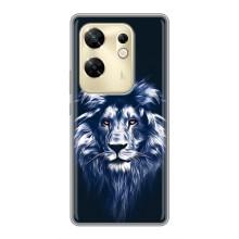 Чохол з картинкою на Infinix Zero 30 – Лев – синій