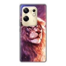 Чехол со Львом для Infinix Zero 30 (VPrint) (Красочный Лев)