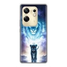 Чехол со Львом для Infinix Zero 30 (VPrint) (Маленький лев)