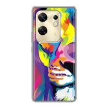 Чехол со Львом для Infinix Zero 30 (VPrint) (Яркий Лев)