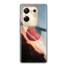 Чохол (ТПУ) з планетами на Infinix Zero 30 – Сатурн