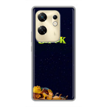 Чохол з мультфільмом Шрек на Infinix Zero 30 – Шрек лого