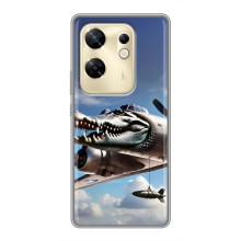 Чохол з мемом Тралалело тралала на Infinix Zero 30 (Бомбардіро крокоділо)