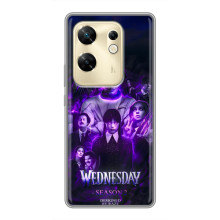 Чохол з дизайном Венздей 2 на Infinix Zero 30