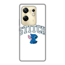 Чохол з принтом Стіч на Infinix Zero 30 (Стіч лого)