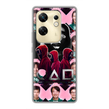 Чохол Гра в кальмара для Infinix Zero 30 – Персонажі гри кальмара