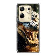 Чохол з картинкою 'Хижаки' для Infinix Zero 30 – Крокодил