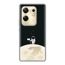 Космические Чехлы для Инфиникс ЗЕРО 30 (VPrint) (На луне)