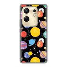 Космические Чехлы для Инфиникс ЗЕРО 30 (VPrint) (Рисованные планеты)