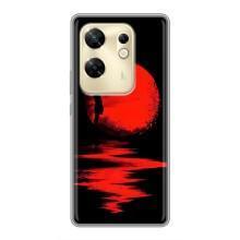 Летний Чехол на Infinix Zero 30 – Красный Закат