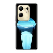 Летний Чехол на Infinix Zero 30 – Синий Водопад