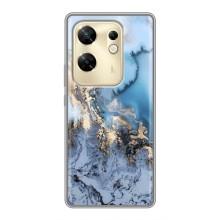 Мраморный чехол на Infinix Zero 30 (VPrint) (Нежный мрамор)