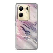 Мраморный чехол на Infinix Zero 30 (VPrint) (Пурпурный Мрамор)