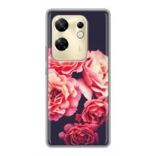 Чехлы с тематикой "ЦВЕТЫ" на Infinix Zero 30 (Бутоны)