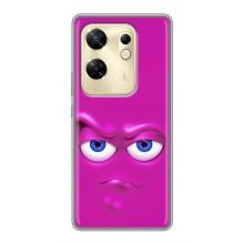 Силиконовые Чехлы (смешные стикеры) для Infinix Zero 30 – Хитрая мордочка