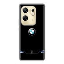 Силиконовый бампер с картинкой машины на Infinix Zero 30 – Черный BMW