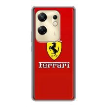 Силиконовый бампер с картинкой машины на Infinix Zero 30 – Ferrari Logo